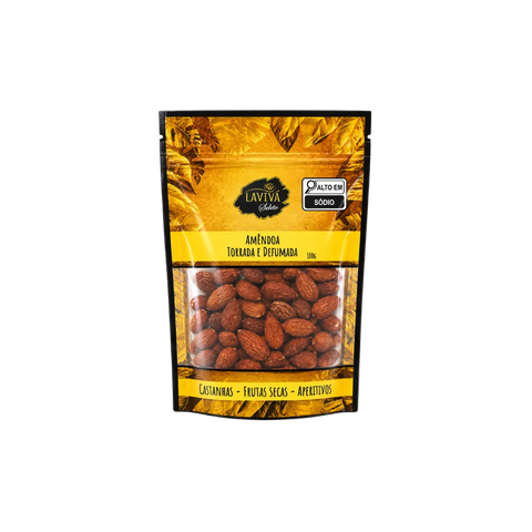Amêndoa Torrada Defumada Lavivá Pouch 100g