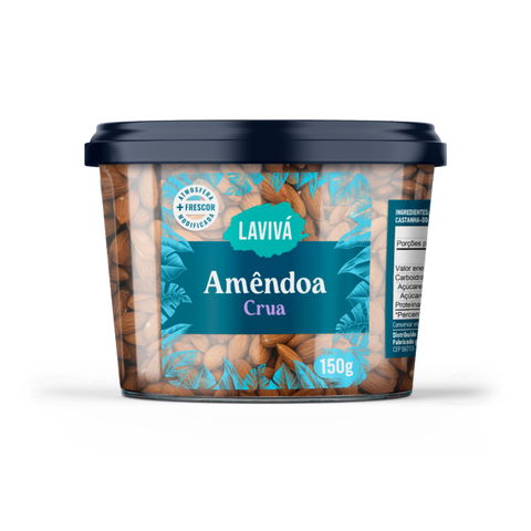 Amêndoa Crua Lavivá 150g