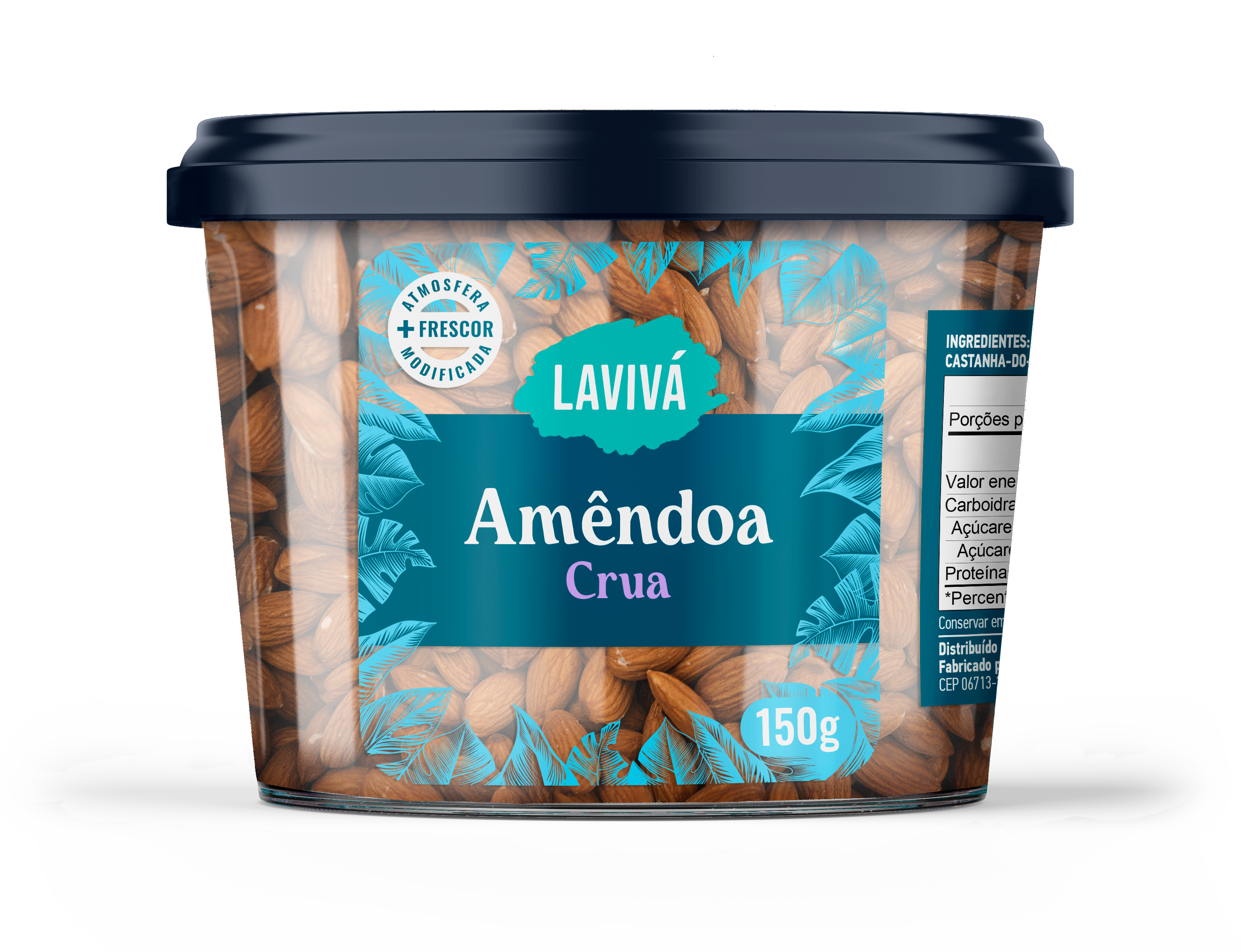 Amendoa Crua Laviva 150G