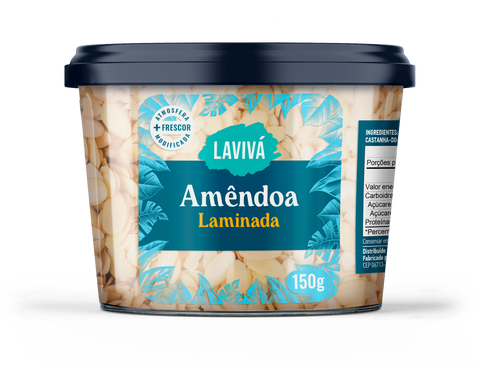 Amêndoa Laminada Lavivá 110g