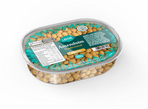 Amendoim Tradicional Lavivá 220g