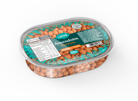 Amendoim Pimenta Mexicana Lavivá 220g