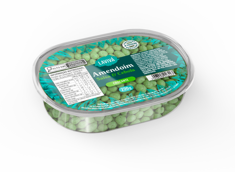 Amendoim Salsa e Cebola Lavivá 220g