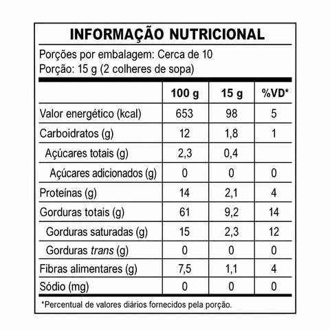 Castanha-do-Pará Quebrada Lavivá 120g