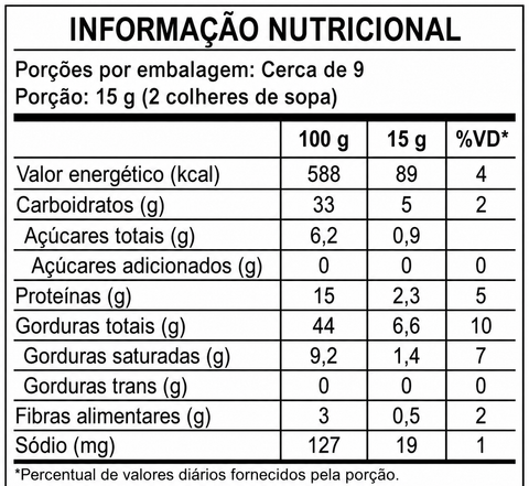 Castanha de Caju Torrada e Salgada Lavivá Pote 130g