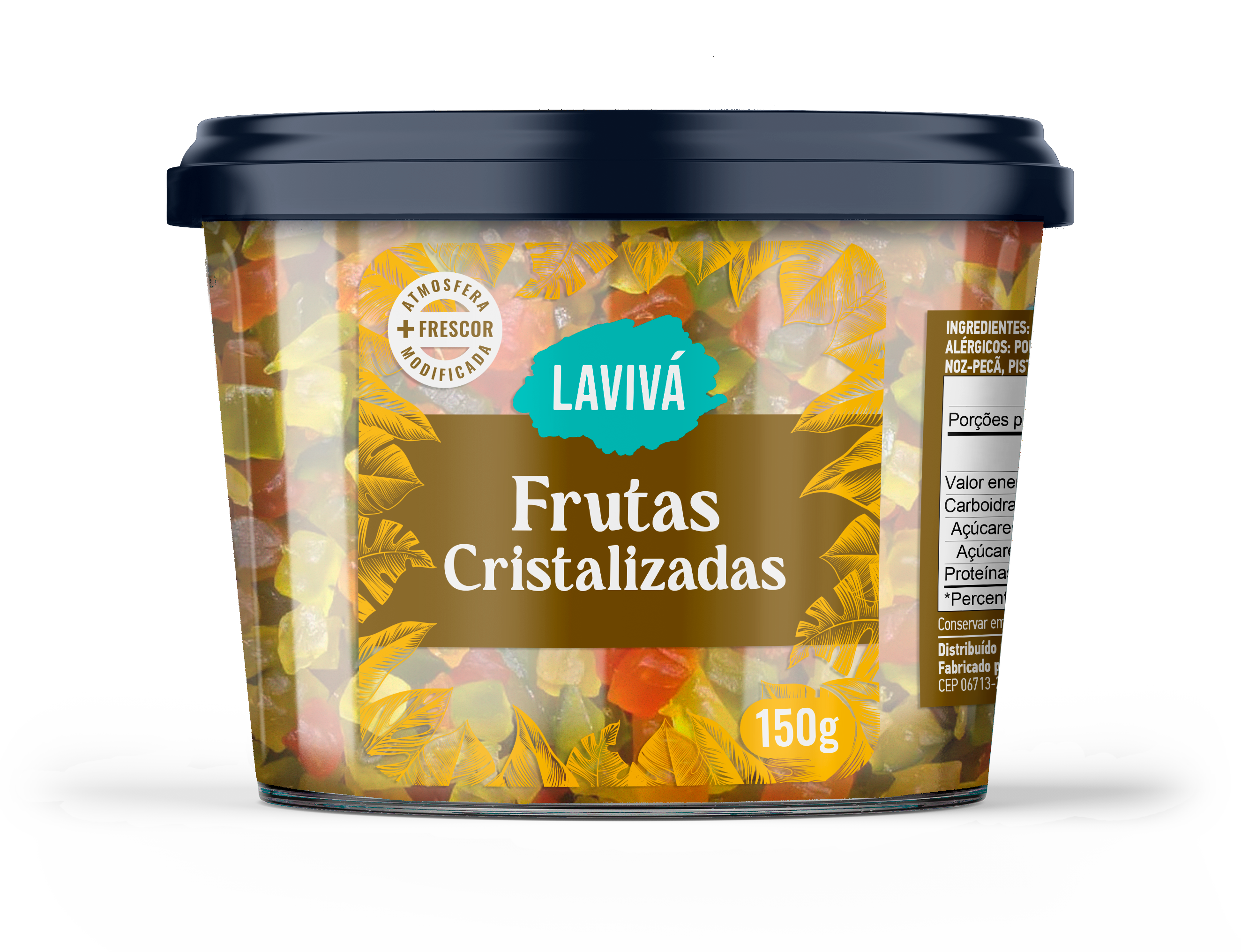 Frutas Cristalizadas Laviva 150g