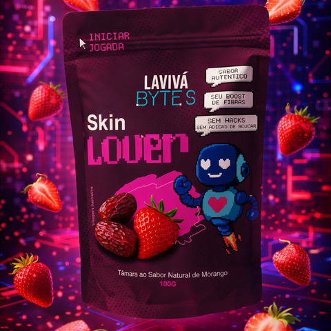 Tâmara Lavivá Bytes Morango 100g
