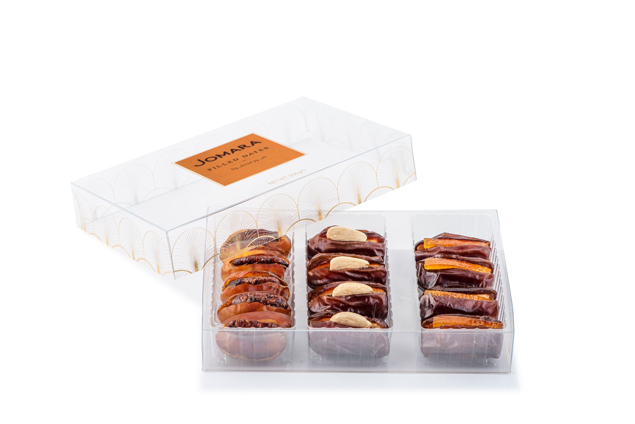 Tâmara Jomara Rech Com Laranja/pecã/amêndoa 200g - Importada