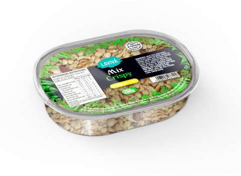 Mix Crispy Mostarda e Mel Lavivá 150g