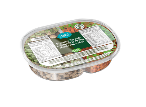 Duo Pistache e Milho Mostarda e Mel Lavivá 140g