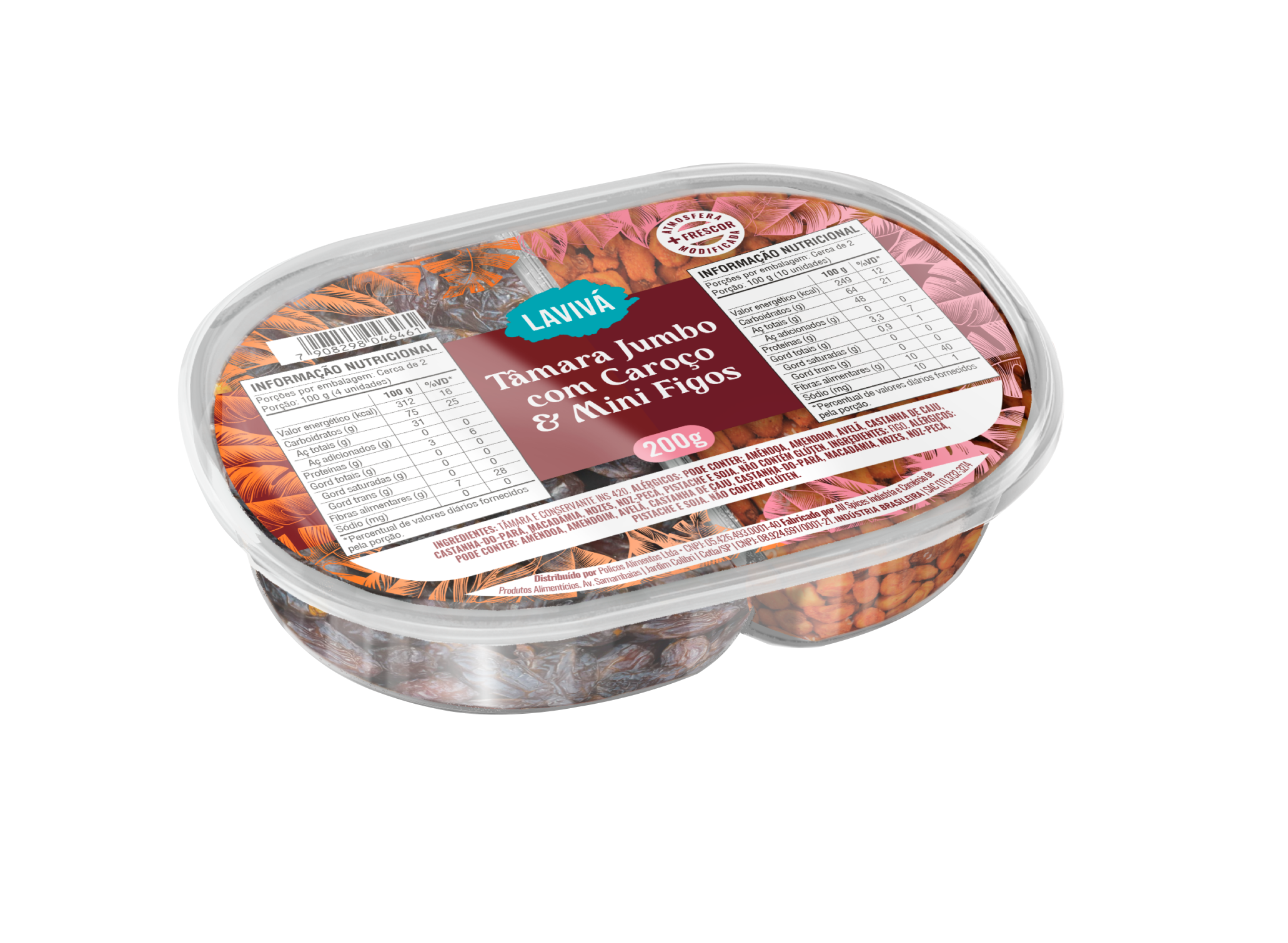 Duo Tâmara Jumbo/Figuinho Laviva 200G