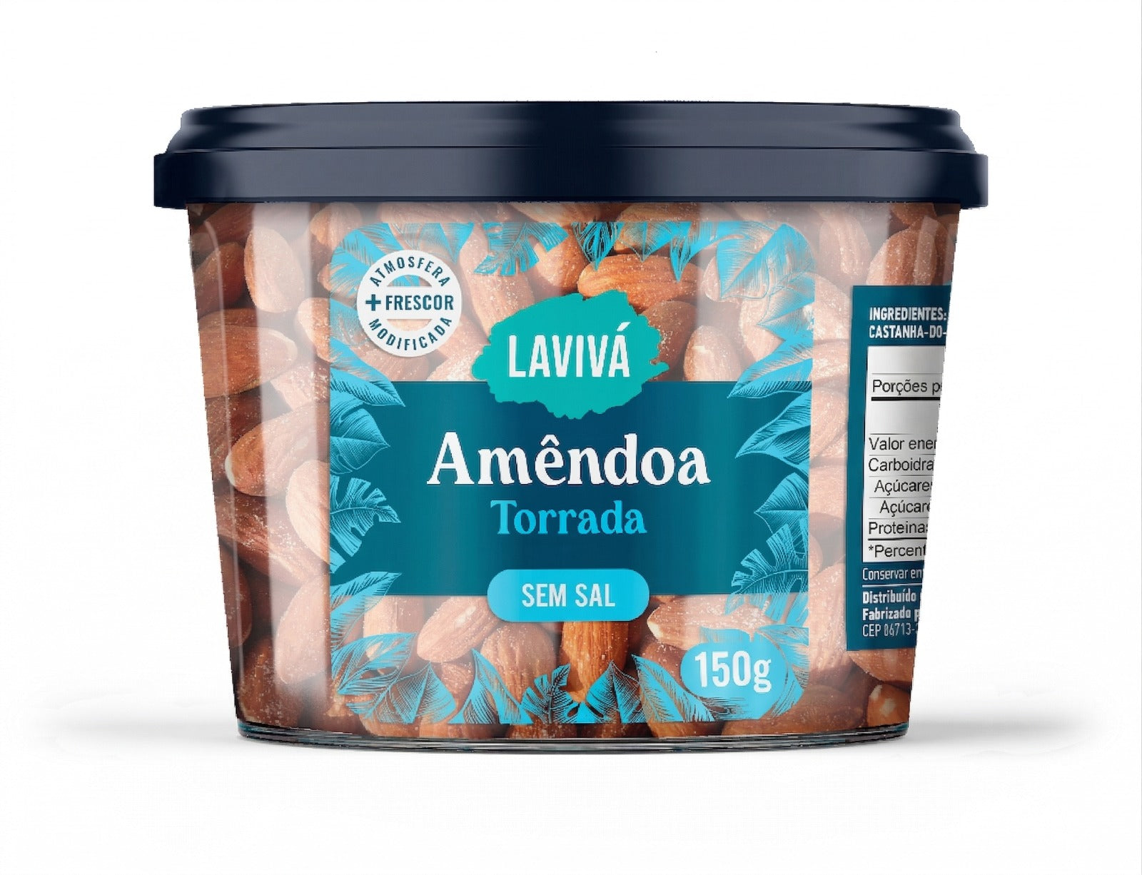 Amendoa Torrada sem Sal Laviva 150G