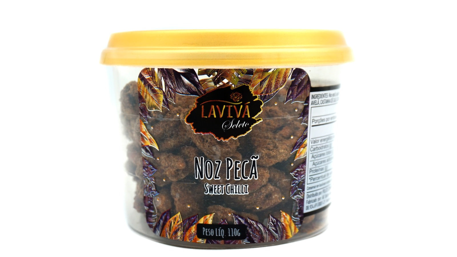 Nozes Pecã Sweet Chilli Laviva 110g