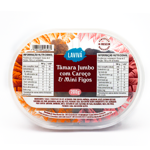 Duo Tâmara Jumbo e Figuinho Lavivá 200g